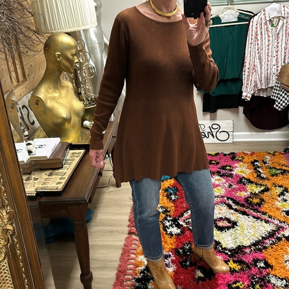 Whisper Knit Sweater Top - Picture 7 of 11